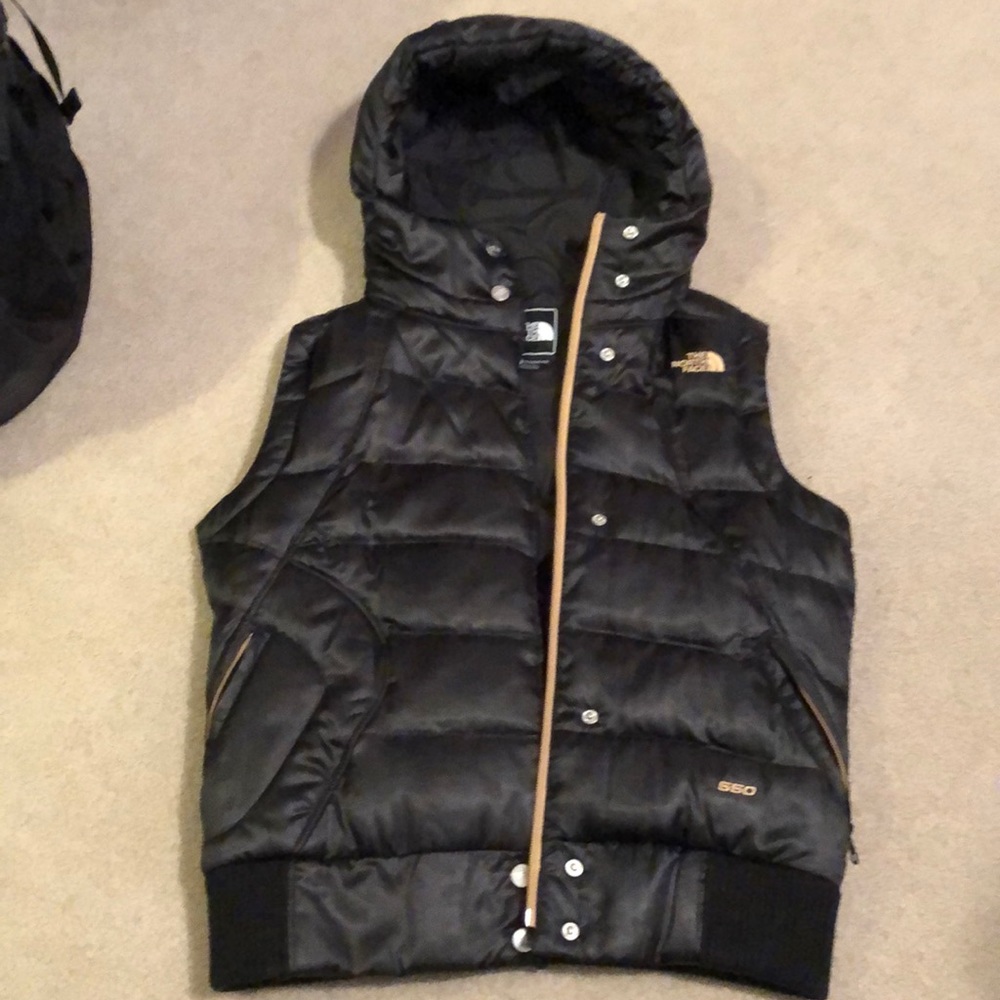 Black North Face Puffer Vest